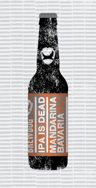 IPA IS DEAD - MANDARINA BAVARIA packaging